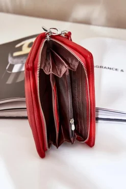 Best Duży Portfel Damski Z Tłoczeniem Eko Skóra Martiel Portfele