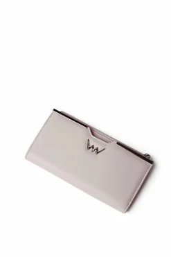 Boto Duży Portfel Na Napy Biały Nadine