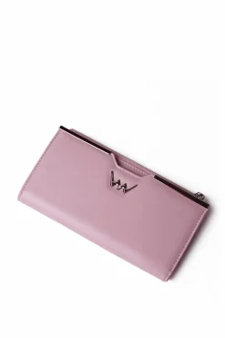 New Boto Duży Portfel Na Napy Jasnoróżowy Nadine