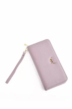 New Boto Duży Portfel Na Suwak Jasnoróżowy Hailey