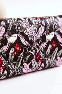 Hot Duży Portfel Skórzany M0240-CM20 Czarny Portfele