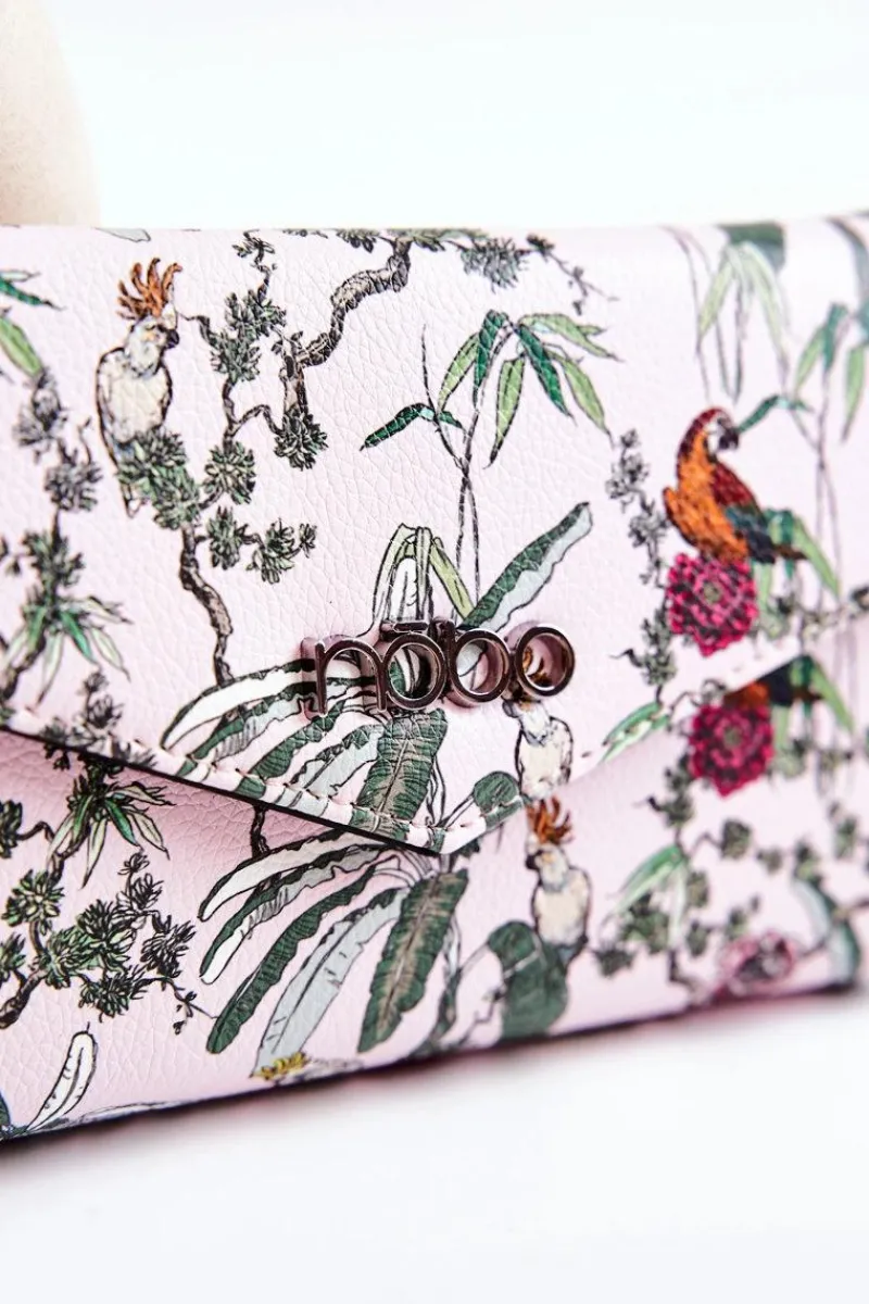 Portfele>Nobo Duży Portfel Skórzany M0240-CM04 Różowy