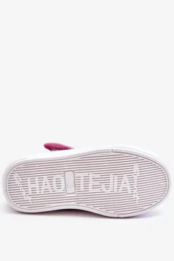 Outlet Dziecięce Baleriny W Kwiatuszki Granatowo-Różowe Noah Dzieci Balerinki Dziecięce