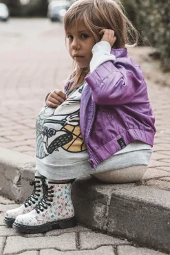 Dziewczęce>Boto Dziecięce Botki Brokatowe We Wzory Wielokolorowe Reggie