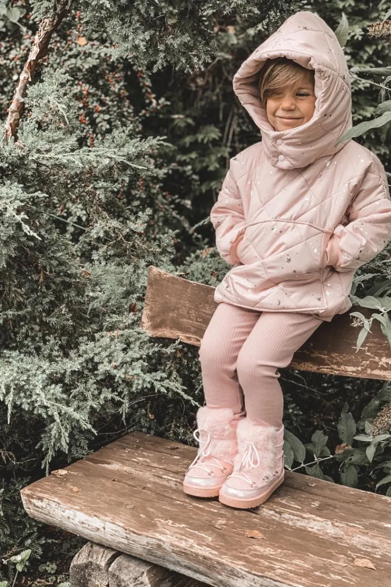 Dziewczęce>Boto Dziecięce Botki Śniegowce Z Futerkiem Różowe Minnie Mouse