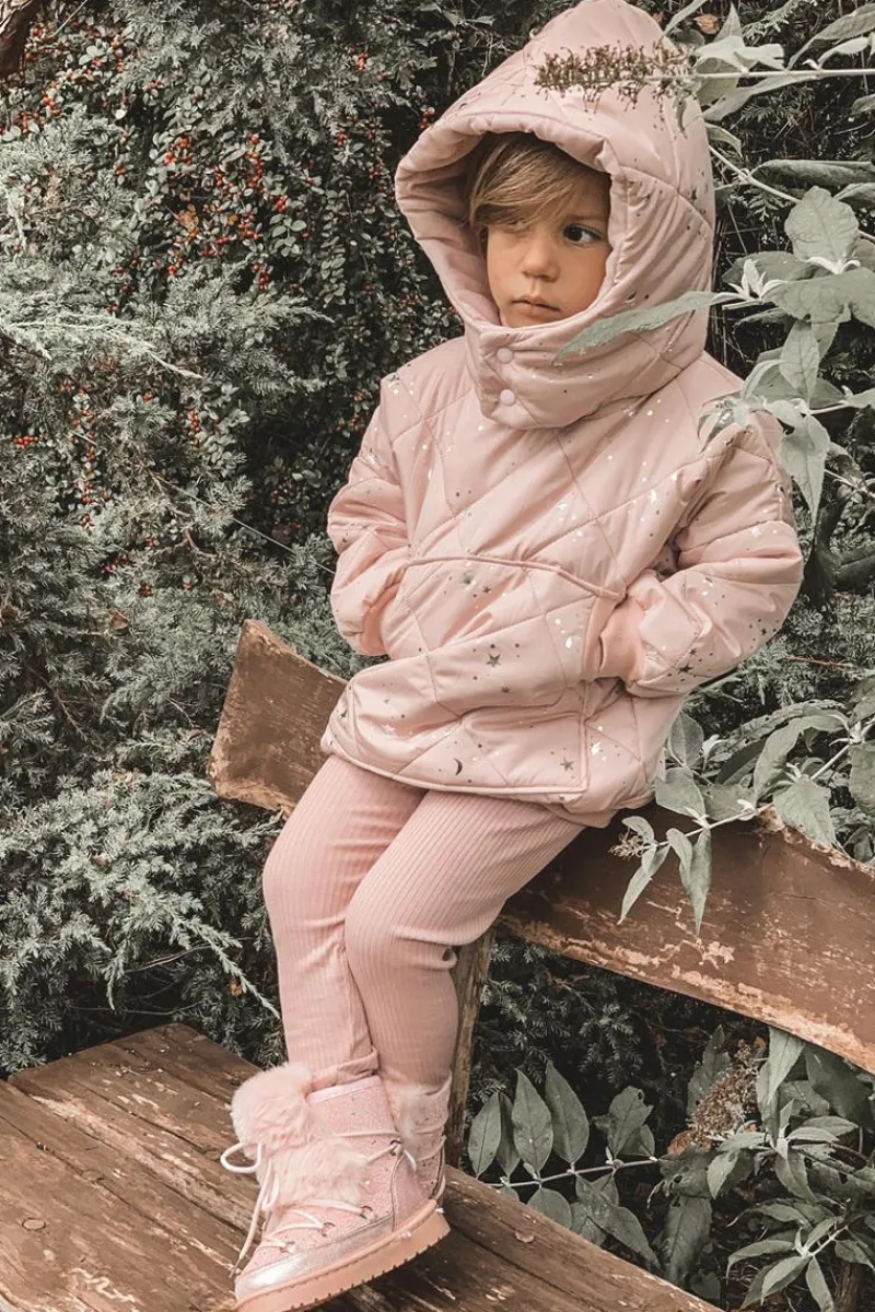 Dziewczęce>Boto Dziecięce Botki Śniegowce Z Futerkiem Różowe Minnie Mouse