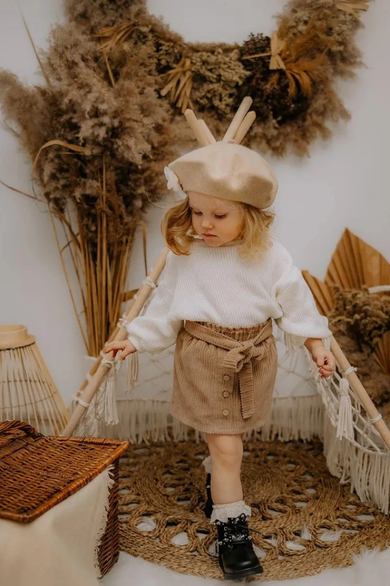 Online Dziecięce Botki Ocieplane Futerkiem Czarne Flossie Dzieci Dziewczęce