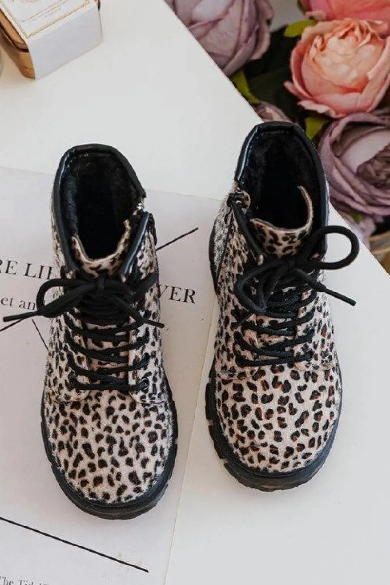 Outlet Dziecięce Botki Ocieplane z Suwakiem Beżowe Goopy Dzieci Chłopięce|Dziewczęce