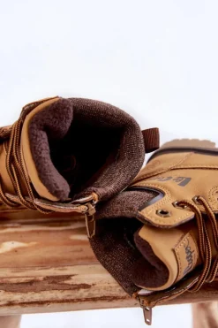 Chłopięce></noscript>Lee Cooper Dziecięce Botki Trapery LCJ-22-01-1490 Camel