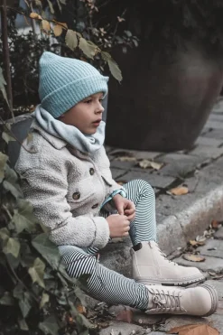 Dziewczęce></noscript>Boto Dziecięce Botki Trapery Na Suwak Beżowe Bansi