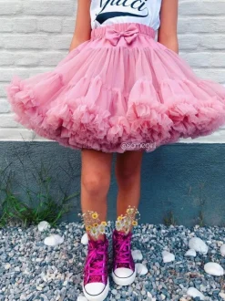 Dziewczęce>Boto Dziecięce Brokatowe Trampki Fuksja Ally