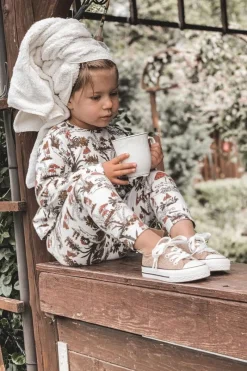 Clearance Boto Dziecięce Brokatowe Trampki Różowe Złoto Bling-Bling Złoty