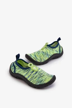 Outlet Boto Dziecięce Buty Do Wody PROWATER PRO-24-48-044K Zielone Zielony