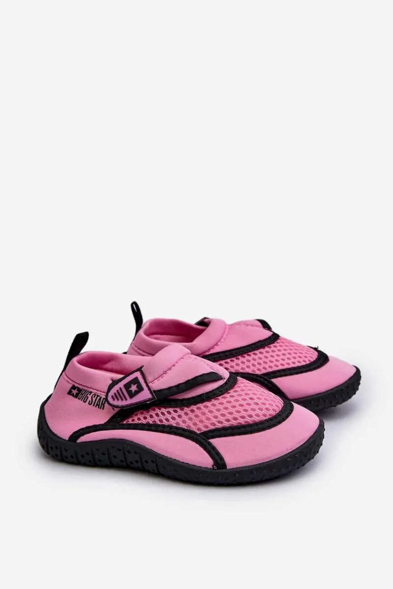 Discount Dziecięce Buty Do Wody Różowe Big Star NN374465 Dzieci Back To School