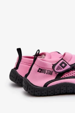 Discount Dziecięce Buty Do Wody Różowe Big Star NN374465 Dzieci Back To School