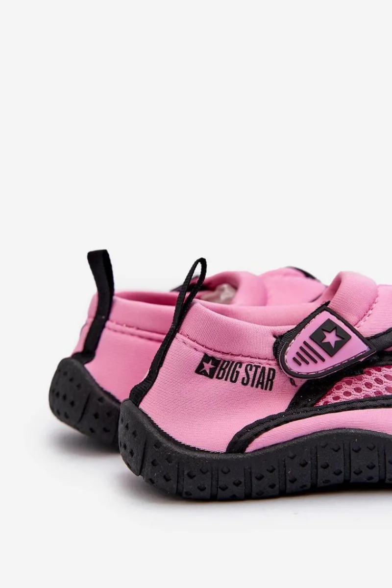 Discount Dziecięce Buty Do Wody Różowe Big Star NN374465 Dzieci Back To School