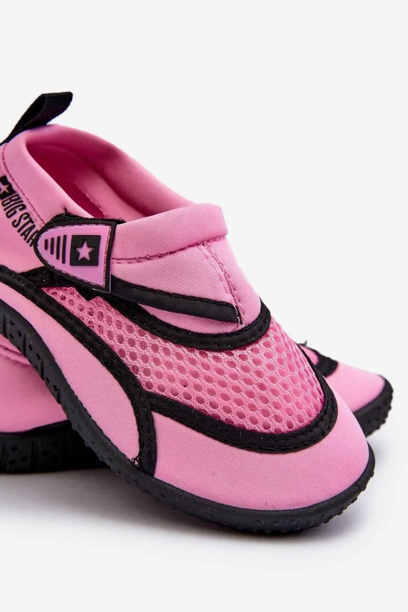 Discount Dziecięce Buty Do Wody Różowe Big Star NN374465 Dzieci Back To School