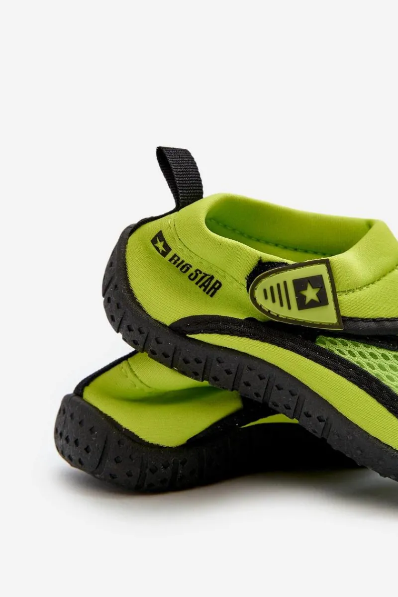 Clearance Dziecięce Buty Do Wody Żółte Big Star NN374468 Dzieci Back To School