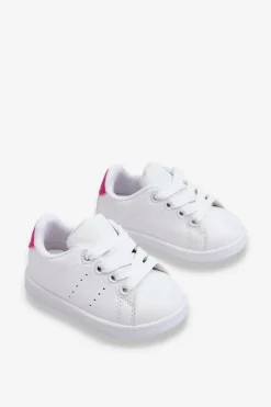 Best Dziecięce Buty Sportowe Biało-Różowo Miles Dzieci Chłopięce|Dziewczęce