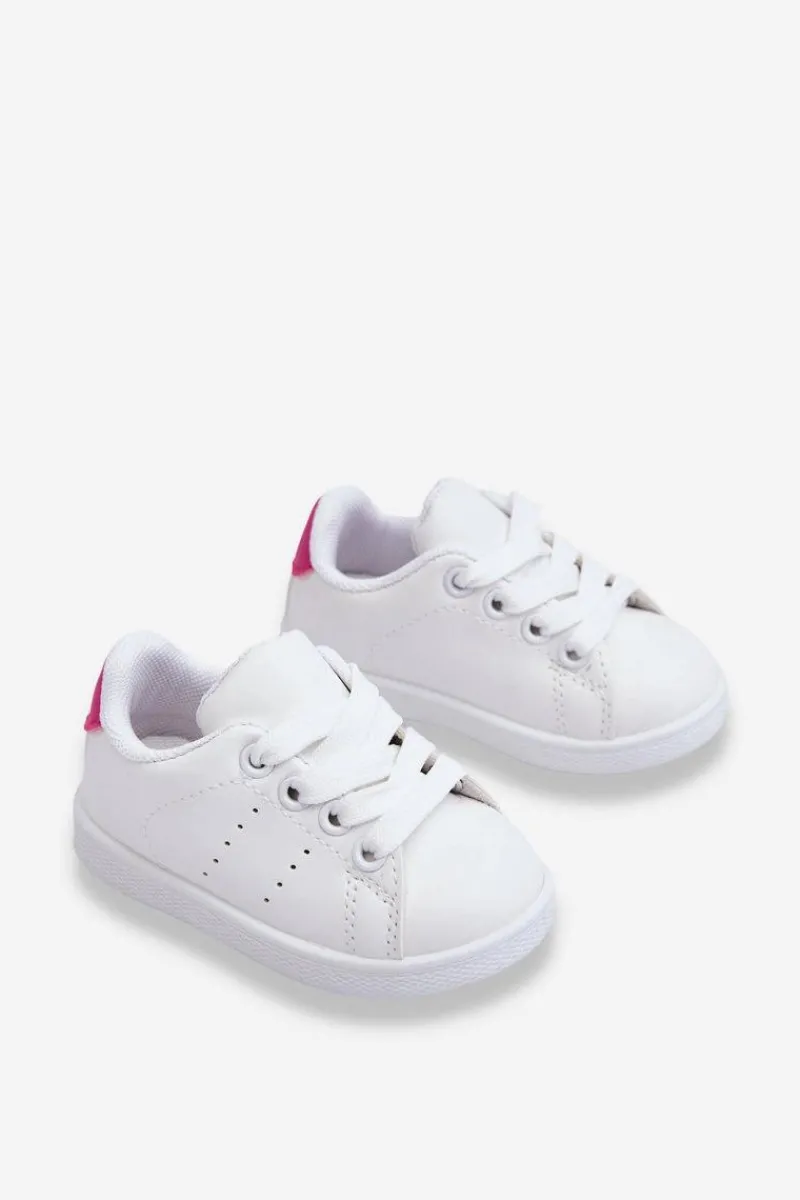 Best Dziecięce Buty Sportowe Biało-Różowo Miles Dzieci Chłopięce|Dziewczęce
