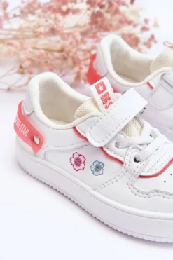 Best Big Star Shoes Dziecięce Buty Sportowe Big Star JJ374082 Białe