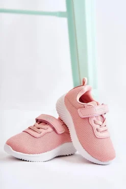 Hot Dziecięce Buty Sportowe Na Rzep Różowe Lexy Dzieci Dziewczęce