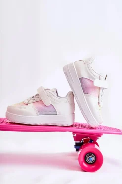 Dziecięce Buty Sportowe Na Rzepy Multikolor Elike Dzieci Chłopięce|Dziewczęce