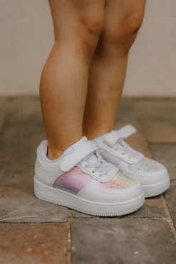 Dziecięce Buty Sportowe Na Rzepy Multikolor Elike Dzieci Chłopięce|Dziewczęce