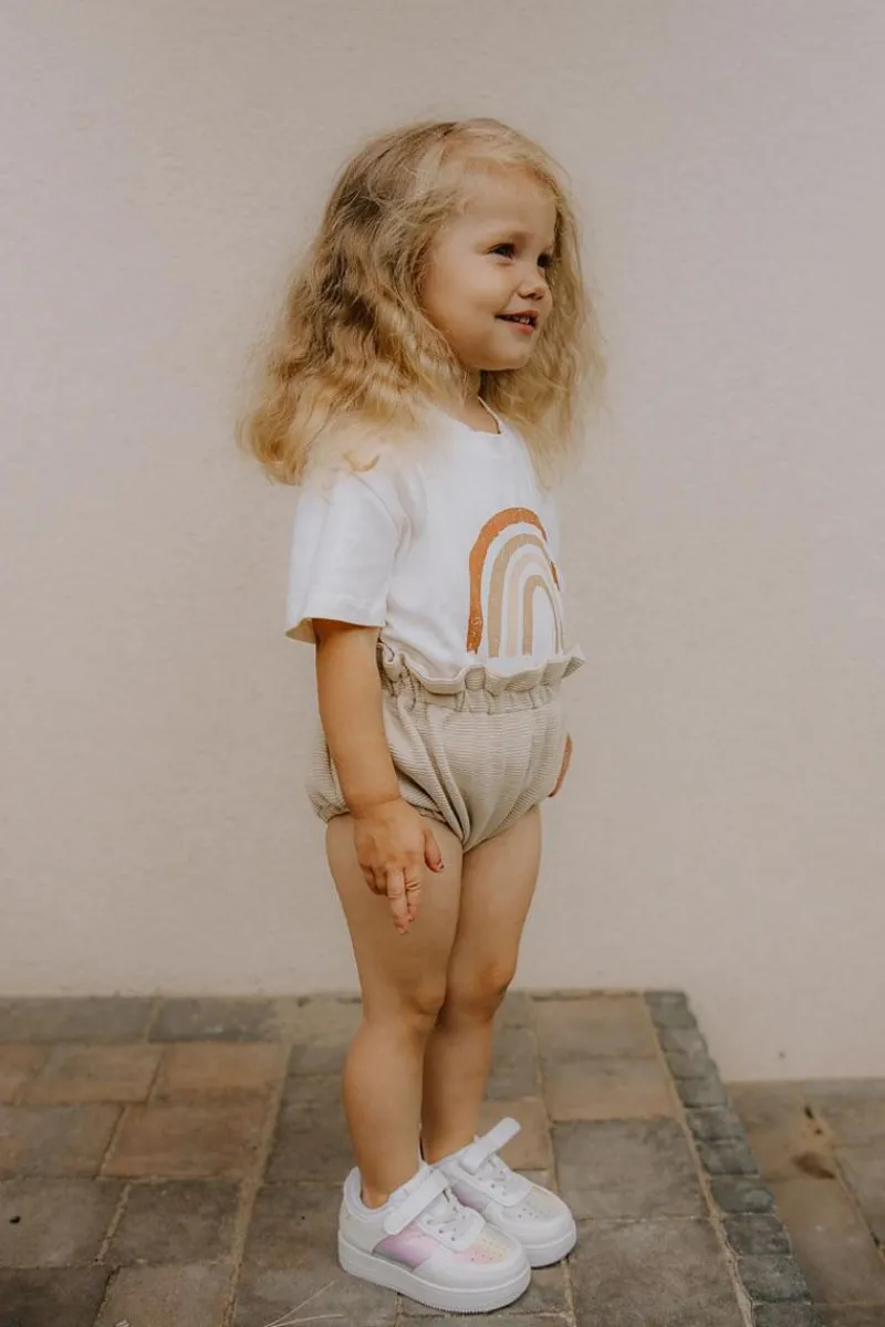 Dziecięce Buty Sportowe Na Rzepy Multikolor Elike Dzieci Chłopięce|Dziewczęce