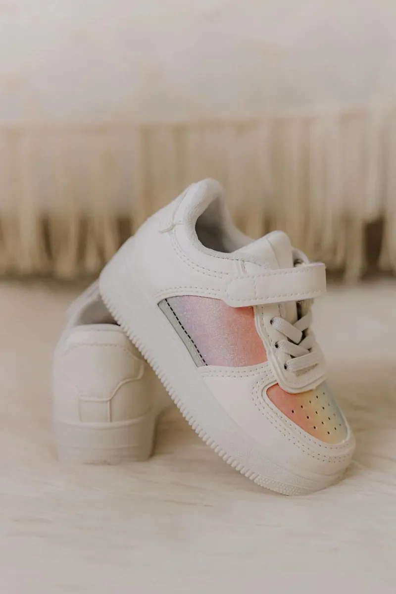 Dziecięce Buty Sportowe Na Rzepy Multikolor Elike Dzieci Chłopięce|Dziewczęce