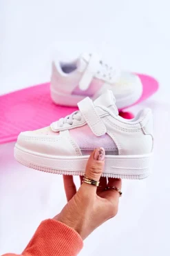 Dziecięce Buty Sportowe Na Rzepy Multikolor Elike Dzieci Chłopięce|Dziewczęce