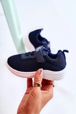 Best Boto Dziecięce Buty Sportowe Na Rzep Niebieskie Lexy