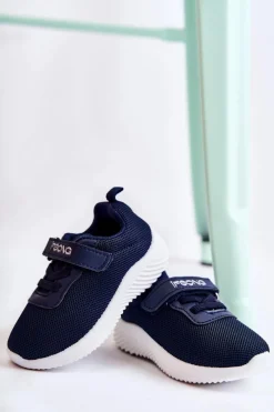 Best Boto Dziecięce Buty Sportowe Na Rzep Niebieskie Lexy