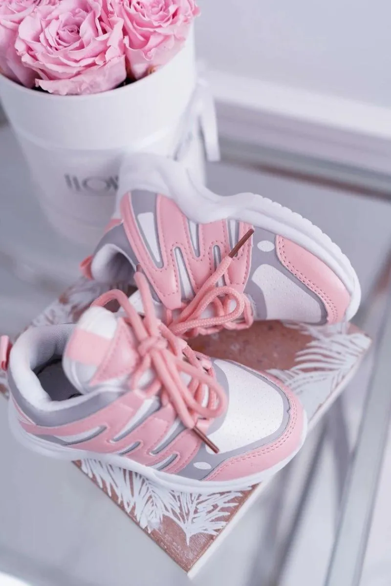 Sale Boto Dziecięce Buty Sportowe Różowe Nathie