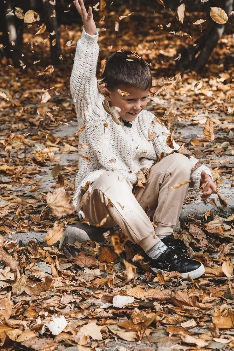 Online Dziecięce Buty Sportowe Sznurowane Big Star KK374223 Czarne Dzieci Back To School