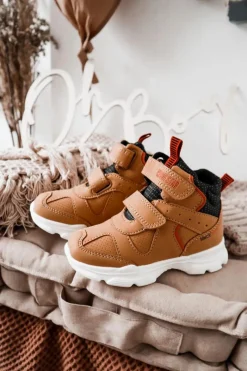 Chłopięce|Chłopięce>Big Star Shoes Dziecięce Buty Trekkingowe Big Star II374094 Camel