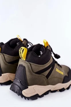 Big Star Shoes Dziecięce Buty Trekkingowe Big Star GG374047 Khaki