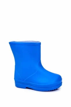 Online Boto Dziecięce Gumowe Kalosze Niebieskie Klasyczne Lullaby