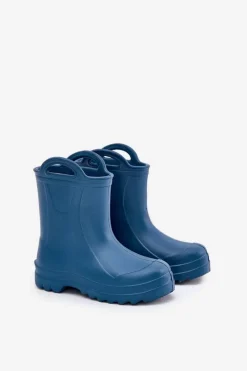 Discount Dziecięce Kalosze LEMIGO DOGGY 735 Granatowe Dzieci Chłopięce|Dziewczęce