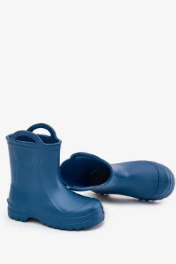 Discount Dziecięce Kalosze LEMIGO DOGGY 735 Granatowe Dzieci Chłopięce|Dziewczęce