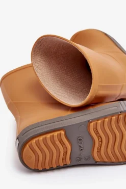 Outlet Dziecięce Kalosze Wave Gokids 979 Pomarańczowe Dzieci Chłopięce|Dziewczęce