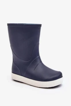 Chłopięce|Dziewczęce>Boto Dziecięce Kalosze Wave Gokids 979 Granatowe Niebieski