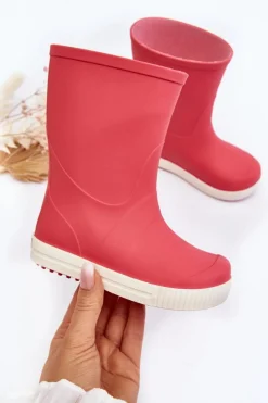 Boto Dziecięce Kalosze Wave Gokids 979 Fuksja Różowy