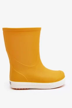 Clearance Boto Dziecięce Kalosze Wave Gokids 979 Żółte Żółty