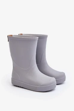 Chłopięce|Dziewczęce>Boto Dziecięce Kalosze Wave Gokids 979 Szare Szary