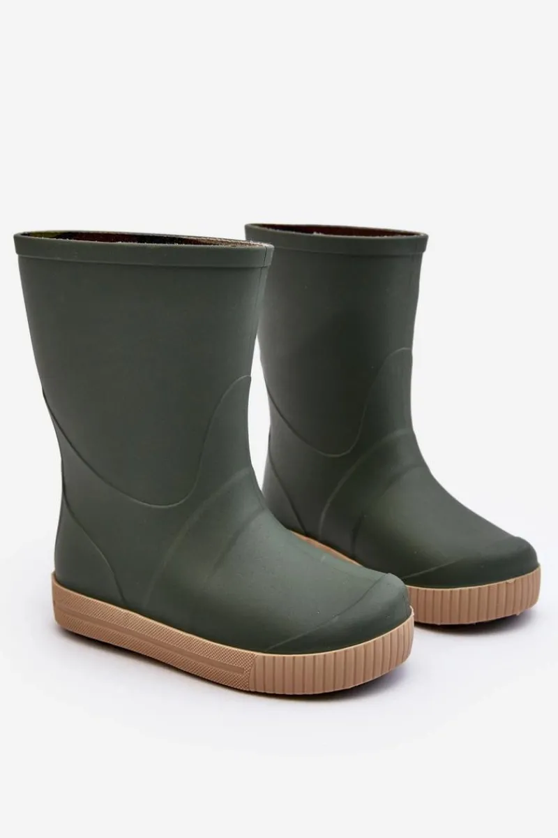 Best Boto Dziecięce Kalosze Wave Gokids 979 Zielone Zielony