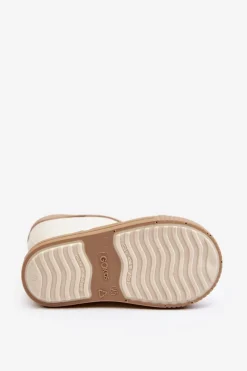 Discount Dziecięce Kalosze z Kołnierzem Wave Gokids 983 Beżowe Dzieci Chłopięce|Dziewczęce