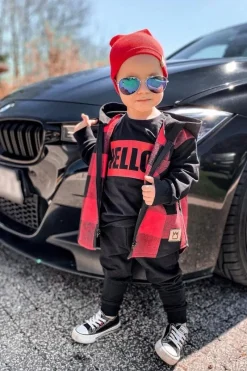 Outlet Big Star Shoes Dziecięce Klasyczne Niskie Trampki BIG STAR HH374194 Czarne Czarny