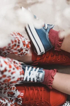 Hot Dziecięce Klasyczne Niskie Trampki BIG STAR HH374091 Granatowe Dzieci Chłopięce|Dziewczęce