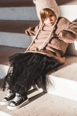 Outlet Big Star Shoes Dziecięce Klasyczne Niskie Trampki BIG STAR HH374090 Czarne